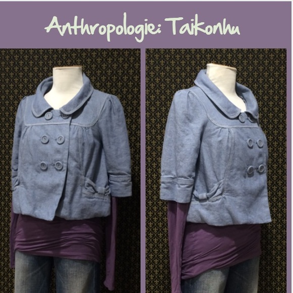 Anthro "Twilight Linen Jacket" by Taikonhu - Picture 5 of 8